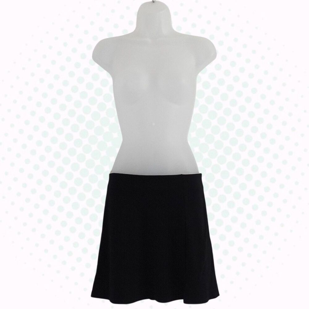 American Eagle Black Pull-On Low Rise Mini Skort Skirt w/ Shorts Size XS